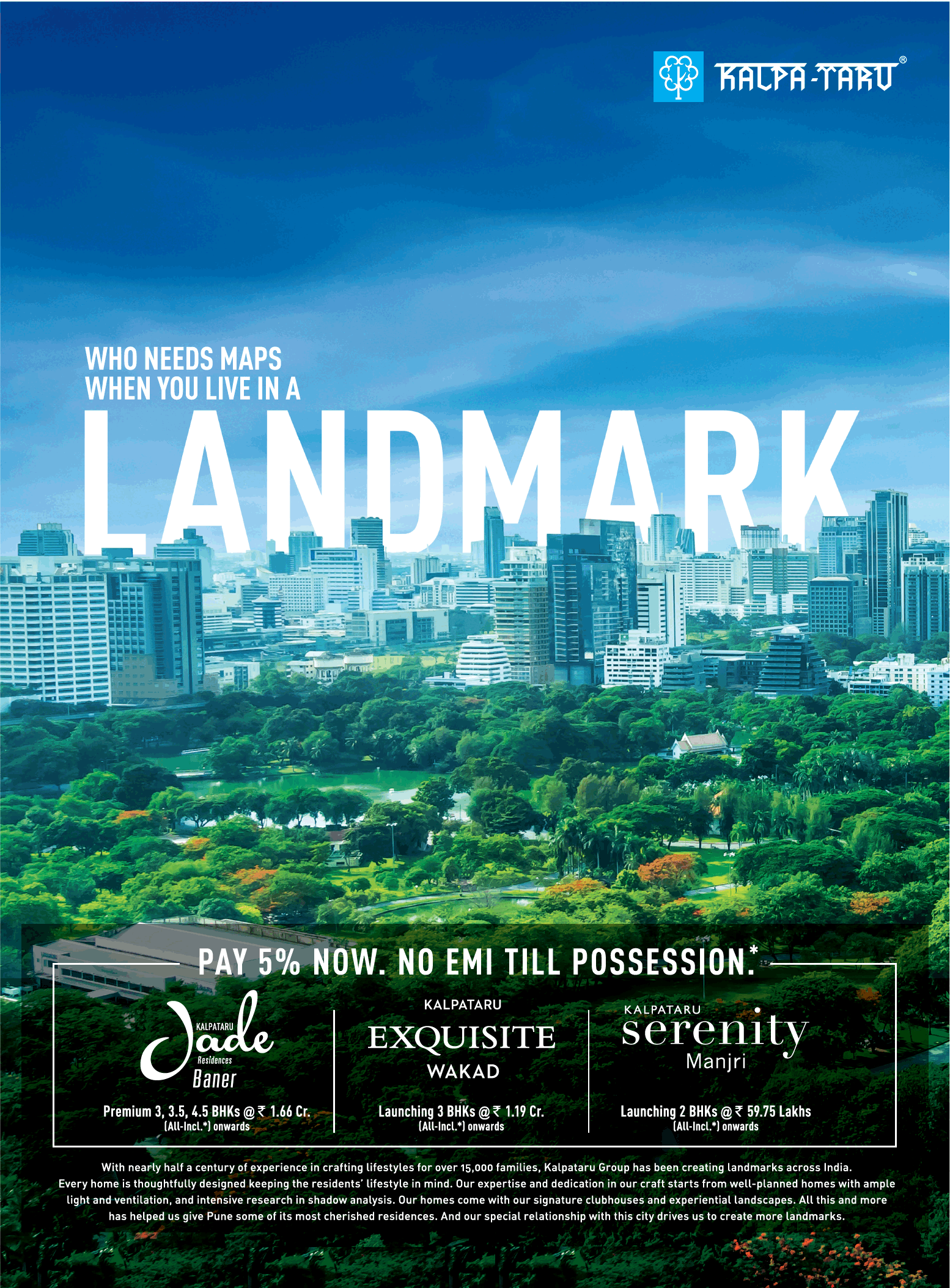 Invest in Kalpataru Projects in Pune Update